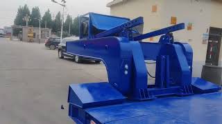 Jianxing 100 Ton 4 Axle Detachable Gooseneck Trailer for Sale#factory #manufacturer #trailer#lowbed