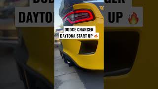 DODGE CHARGER DAYTONA START UP 🔥 ( SUPER LOUD ) #dodge #daytona #cars #mopar #startup  #coldstart