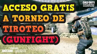 ACCESO GRATIS A TORNEO DE TIROTEO (GUNFIGHT) - TEMPORADA 5 RECARGADO - Call fo Duty Warzone