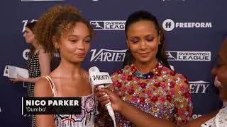 Thandiwe Newton & Nico Parker at the Variety Power Of Young Hollywood gala in Los Angeles