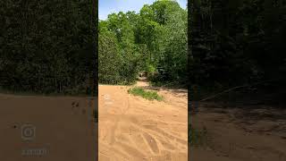 Half the wheel, twice the thrill, at Frederic ORV Trailhead