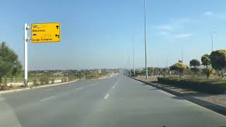 Driving to Islamabad Airport Pt1 #islamabad #airport #pakistan