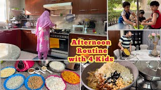 A Stress-free Routine for Grocery Shopping, Cooking & Family Life in Dubai /Afternoon Routine of Mom