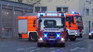 [FF LF im Löschzug 1] Einsatzfahrten Feuerwehr, Rettungsdienst und Polizei Köln