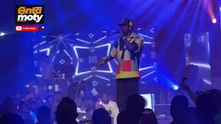 Black Sheriff performs with Sarkodie at Rapperholic