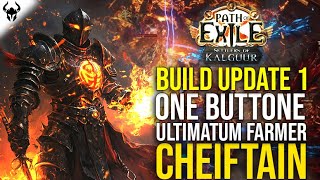 SAVE YOUR HANDS! One Button Hellfire CWS Cheiftain Build Update 1 | PoE 3.25 Settlers of Kalguur