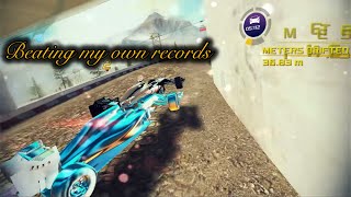 Asphalt 8 | Beating my own records🤯. Clifftop 58.1xx | Monaco 1:08.4xx