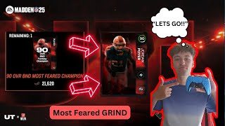 MUT 25 Most Feared H2H GRIND for 90 Poyer! JOIN UP and let's DOMINATE!!!!!