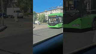 Лінія 3 (БКМ-321 #029) #trolleybus #shorts