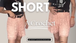 Short TEJIDO a CROCHET, Te enseño a tejer Short Facil a Crochet / GANCHILLO