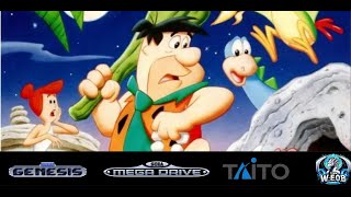 Flintstones (Full Playthrough) 4K Sega Genesis/Megadrive