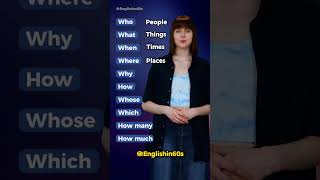 Question Words Usage #shorts #learnenglish #esl #improveenglish #englishgrammar