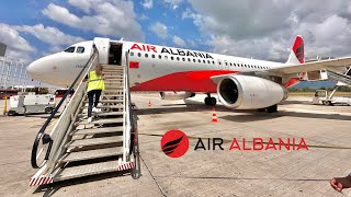 WHAT IS AIR ALBANIA ? | TRIP REPORT | Tirana (TIA) to Milan (MXP) | Economy class