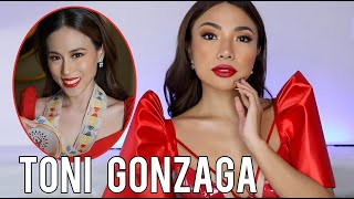 TONI GONZAGA MAKE UP LOOK (My Modern Filipiñana Twist)