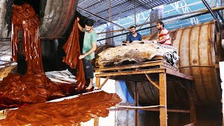 Huge Process of Leather Manufacturing