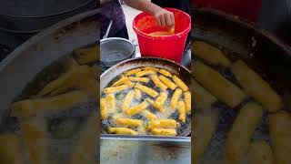 LIVE!!! Beguni Fry Indian Street Food #shorts #streetfood