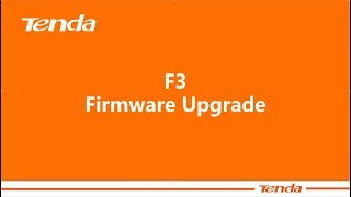 F3 Firmware Upgrade