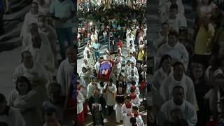 Chegada da procissão do Senhor morto na Igreja de Araci #procissão #paróquiadearaci