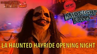 Opening Night of Los Angeles Haunted Hayride 2019 - ALL NEW Mazes and Scare Zones / Halloween Event