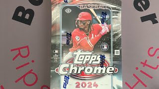 2024 Topps Chrome Hobby Box Rip! 2 #’d Autos in 1 Box🔥 Big RC Auto Hit🔥