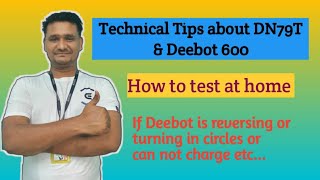 Technical Tips about DN79T Deebot 600