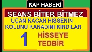 27 EYLÜL SEANS BİTER BİTMEZ  1 HİSSEYE TEDBİR KARARI GELDİ | BİST BORSA  KÂR COİN SHARE STOCKS