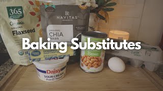 Common Baking Substitutes You Should Know!