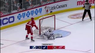 Jakub Vrana channels inner Peter Forsberg in shootout - Lightning @ Red Wings 5/1/21