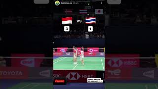 THOMAS-UBER CUP 2022 | POIN AKHIR KEMENANGAN MD GADO-GADO KEVIN-BAGAS MELAWAN TIM THAILAND!🔥🇮🇩