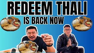 HE IS BACK🔥🔥  || REDEEM THALI || FOOD IN DHARAMSHALA || PLACE TO STAY IN DHARAMSHALA || TIBET VLOG