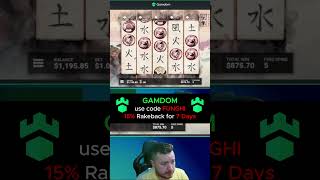 INSANE SCREEN Densho by HACKSAW GAMING #shorts #casino #gambling