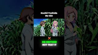 Kocho Yoshida from No-Rin Anime #shorts #animeshorts #animeedit #anime