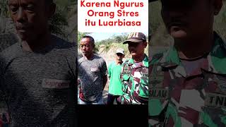 Karena ngurus orang stres itu luarbiasa