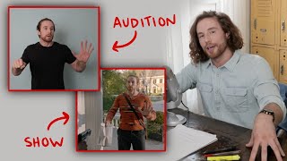 4 Audition tapes from roles I BOOKED! | Reviewing Self Tapes & Script Analysis