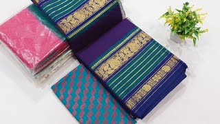 Pure Chettinad Cotton Sarees Collections