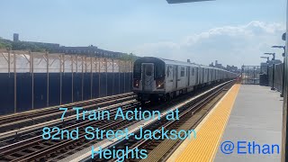 7 Train Action at 82nd Street-Jackson Heights (Featuring @PrinceWillPlaysOfficial)