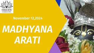 Madhyana Arati - 12.11.2024