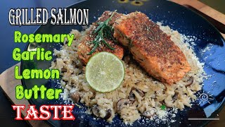 How to cook a perfect pan salmon grill طرز تهیه گریل سالمون نروژی