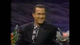 Tonight Show 1992: Steven Seagal promoting "Under Siege"