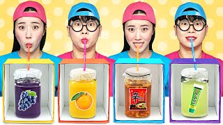 Don't Choose The Wrong Mystery Drink Challenge 빨대 음료수 챌린지 by yomi yami