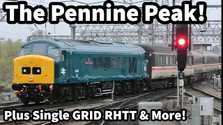 Masquerading 47709/47711 and 45118 'PEAK' - Plus SINGLE Grid RHTT & More at Crewe 08/11/24