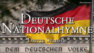 Deutsche Nationalhymne 🇩🇪 [Dritte Strophe + Liedtext][German Anthem + Lyrics]