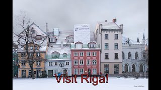 VISIT RIGA! Latvia's Beautiful Architecture Streets and Parks. Art Nouveau. Skaistā Rīga. Рига. №90