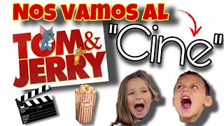 Nos vamos al 🎬CINE🍿"TOM & JERRY" + DIA en FAMILIA🥳 🤗 #cine #estreno #familia #vlogsfamiliares