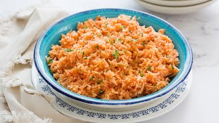 Mexican Red Rice | RESTAURANT STYLE | All tips & tricks