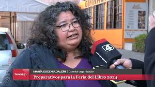 MARÍA EUGENIA JALDÍN - PREPARATIVOS PARA LA  FERIA DEL LIBRO