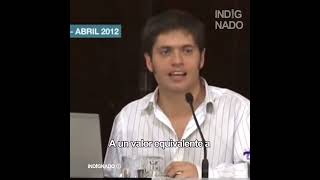 YPF Nunca te olvides que gracias a esta frase de Kicillof: “Porque los tarados son los que piensan