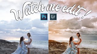 Watch me edit! - Photoshop and Lightroom together