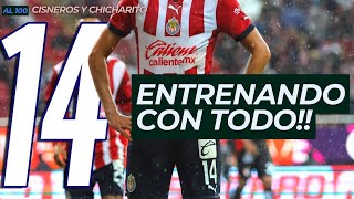 CHICHARITO Y CHARAL CISNEROS ENTRENANDO AL 100 PARA VOLVER LO MAS PRONTO POSIBLE