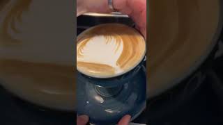 Don’t give up for make latte art#latteart #latte  #coffee